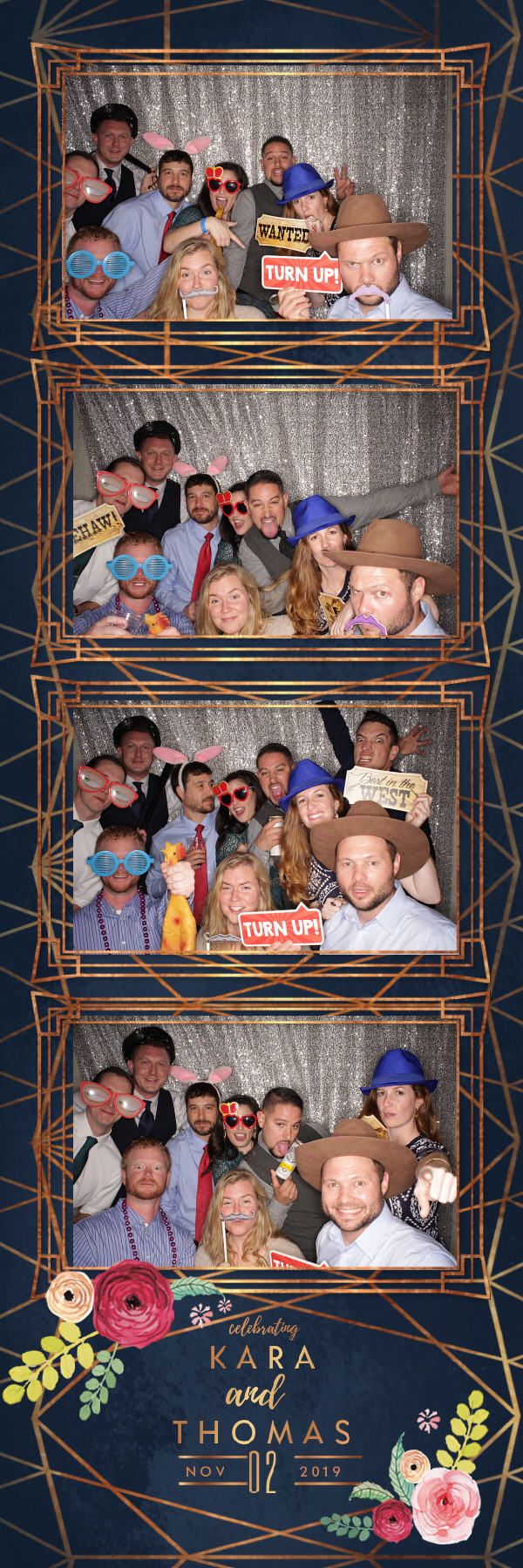 Kara and Thomas Wedding | View more photos from the event at gallery.photoboothbillings.com/u/PhotoBoothBillings/Kara-and-Thomas-Wedding